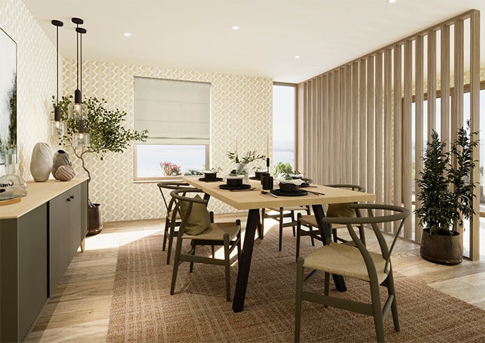 Arundel, Ecru - Twist&Fit Roman Blind - Image 7